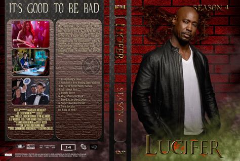 Lucifer Season 4 R0 Custom Dvd Cover And Labels Dvdcovercom