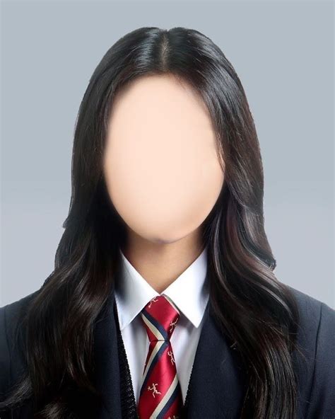 Formal Id Picture With Korean Id Photo Style