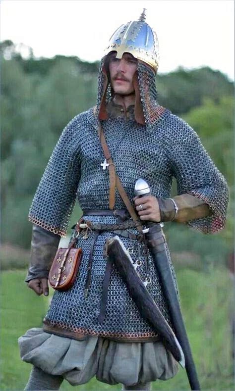 Wealthy Warrior Gnezhdovo 10th Century Medieval Slavic Costume Of