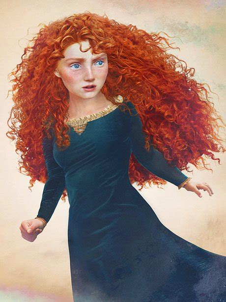 Merida Brave Disney Princesses Are Brought To Lifeand Theyre