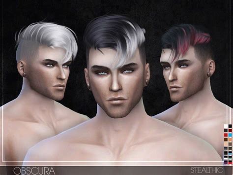 Stealthic Obscura Male Hair The Sims 4 Catalog Wedding Hairstyles