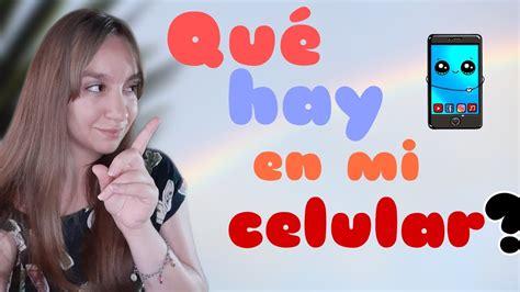 Tag Qué Hay En Mi Celular Manu Minnig Youtube