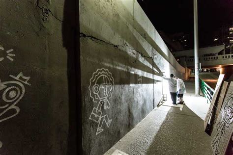Eco Chalk Graffiti Revealed For Beakerhead 2014
