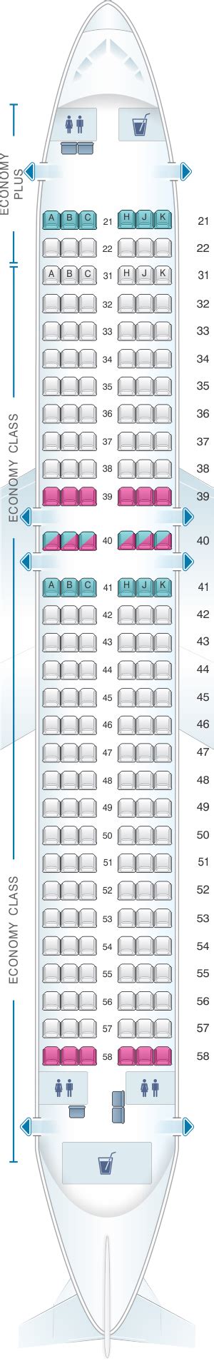 Philippine Airlines PAL Airbus A320 Seat Map Updated Find The Best