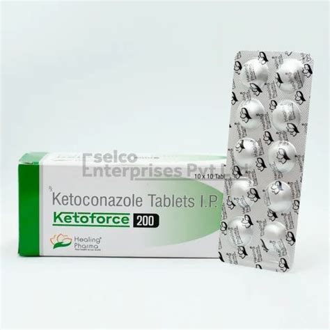 200mg Nizoral Ketoconazole Tablet 10 X 3 Tablets Treatment