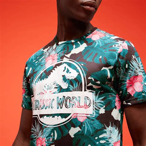 Jurassic Park Primal Floral T Shirt Multi In 2020 Floral Tshirts