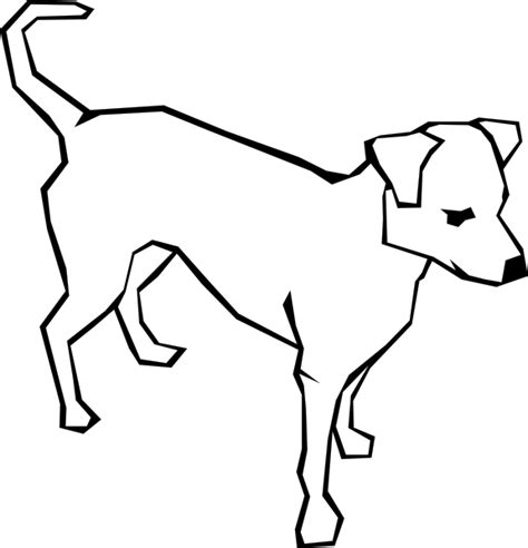 Collection of cute high animal jungle. Dog Simple Drawing Clip Art at Clker.com - vector clip art ...