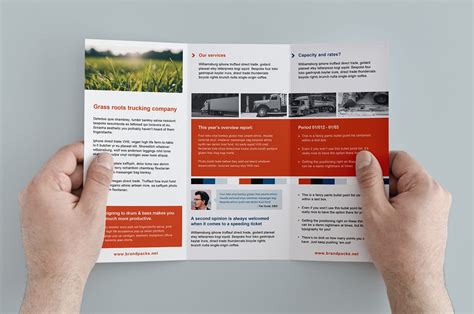 Tri Fold Brochure Template Illustrator Free Download Free Printable