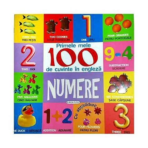 Primele Mele 100 De Cuvinte In Engleza Numere