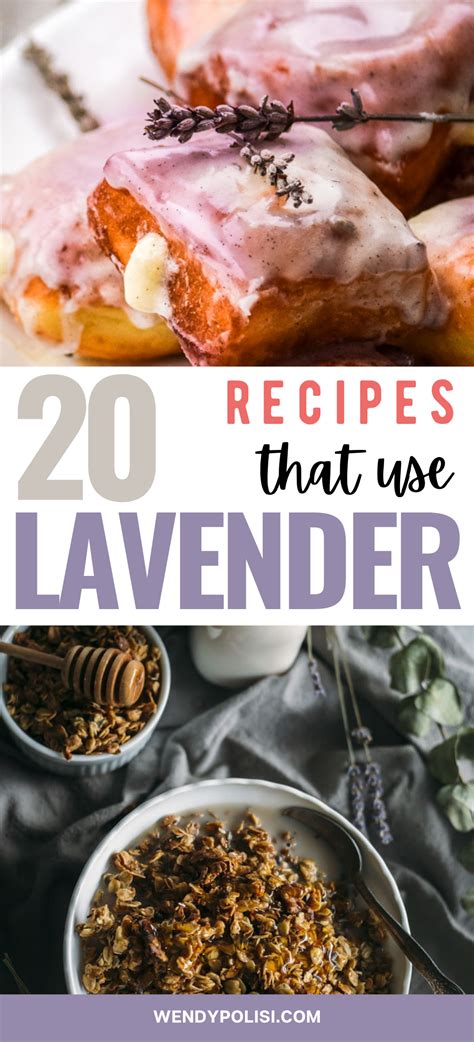 20 Delicious Recipes That Use Lavender In 2021 Easy Healthy Recipes