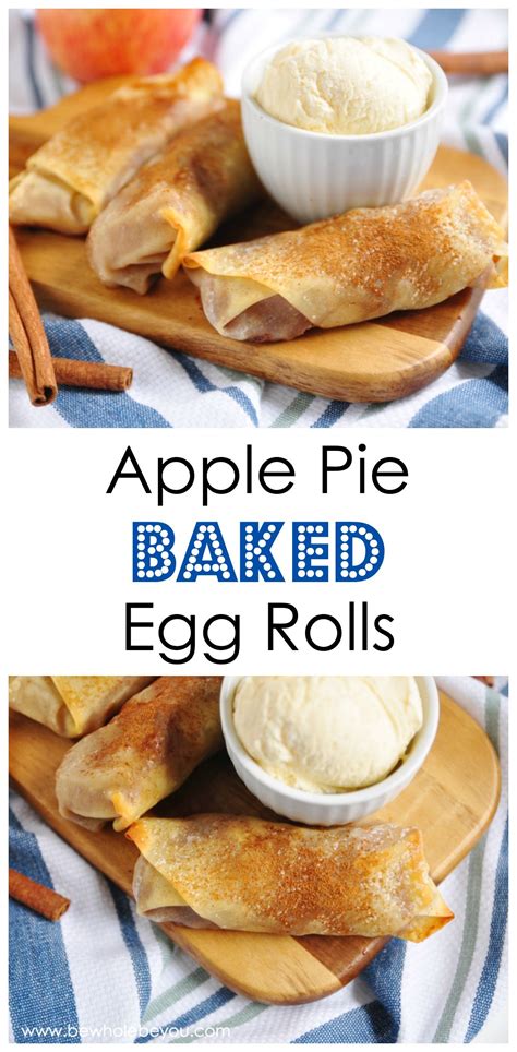 You need to use the chinese puff pastry for i have simplified the recipe without compromising the quality. Apple Pie Baked Egg Rolls | Egg rolls, No bake pies, Food