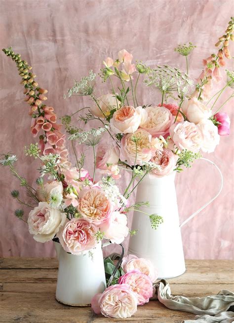 Spectacular Summer Wedding Flowers Romantic Roses Chwv Pink