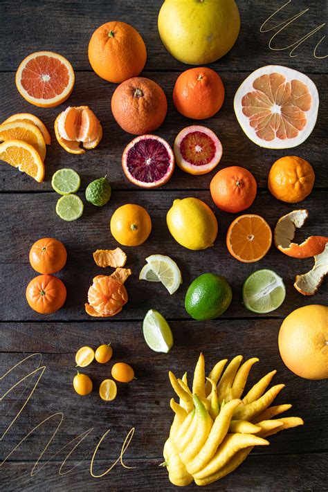 A Guide To Citrus Oranges Lemons Mandarins And More