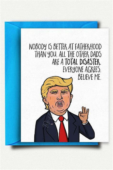 Trump Father S Day Card Perfect For The Favorite Dad In Your Life Click This Pin To Find It On