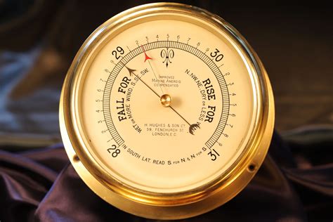 Improved Marine Aneroid Barometer By Short And Mason C1935 Sold Vavasseur Antiques