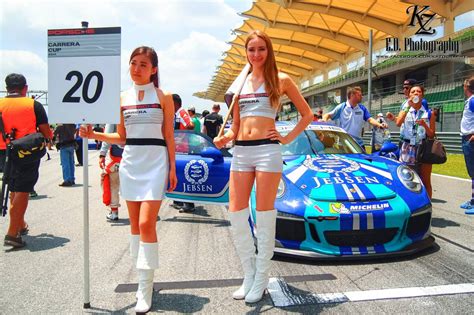 Porsche Carrera Cup Asia Fuji Glamour With Grid Girls Gtspirit