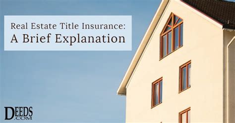 What does title insurance cover? Title Insurance Archives - Deeds.com