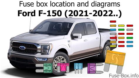 Fuse Box Location And Diagrams Ford F 150 2021 2022 Youtube