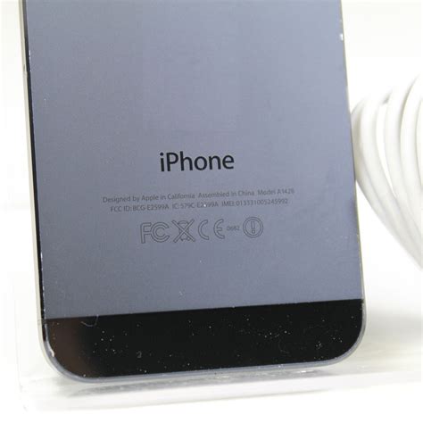 Apple Iphone 5 A1428 Unlocked Smartphone 4g Lte Black 16gb Ios 10
