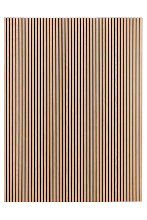 Acoustic Natural Oak | Slat Wood Wall Panels | Sound Proof Wall