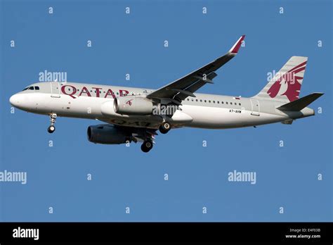 Airbus A320 Sharklet Qatar Airways Hi Res Stock Photography And Images