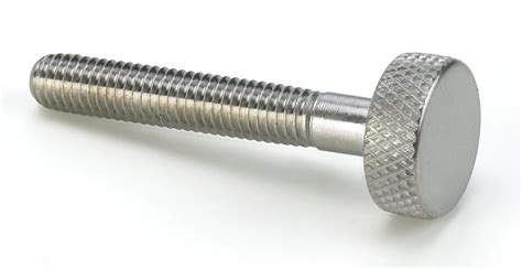 Stainless Steel Knurled Head Screws On Morton Machine Works