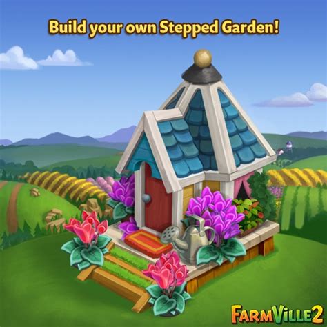 Zynga Inc Build A Stepped Garden On Your Farm Now Keep
