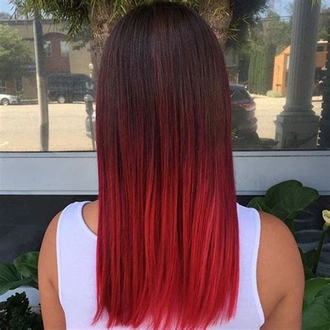 22 Hottest Red Balayage And Ombre Hairstyles 2019 Hairstyles Weekly