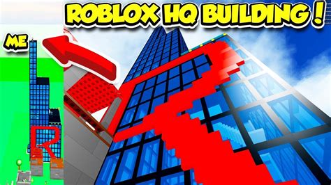 Building The Roblox Hq In Building Simulator Insanely Huge Roblox
