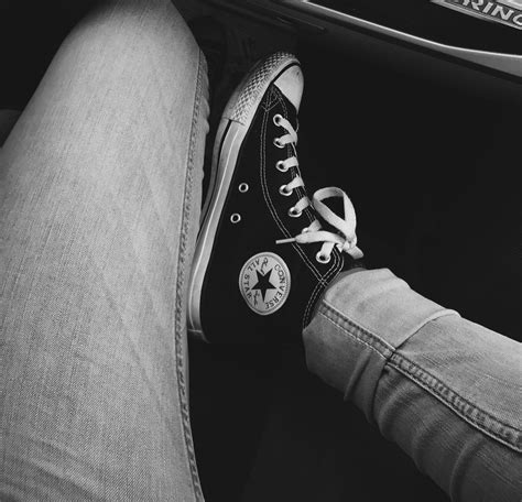 Converse Rolled Jeans Vsco
