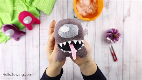 How To Make An Among Us Imposter Plush Free Pattern Youtube