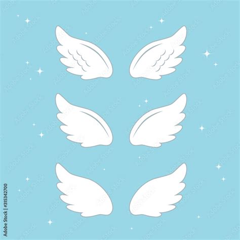 Printflying Angel Wings With Gold Nimbus Wings And Nimbus Angel