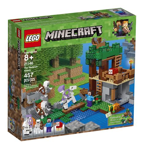 Lego Minecraft The Skeleton Attack 21146 Shop Your Way Online