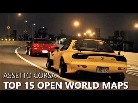 TOP 15 Open World Maps On Assetto Corsa For 2021 Part 1 YouTube