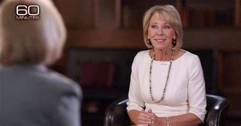 Betsy Devos Pushes Back Against Criticism Over 60 Minutes Interview