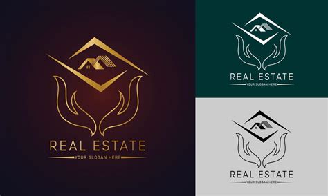 Real Estate Logo Realtor Logo Property Logo Design Vector Template