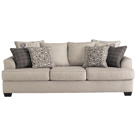 Signature Design By Ashley Velletri Relaxed Vintage Sofa With 4
