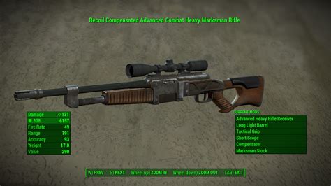Wip Combat Rifle Rework Update 8 At Fallout 4 Nexus Mods And Community