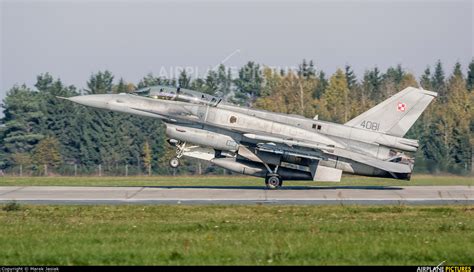 4081 Poland Air Force Lockheed Martin F 16d Block 52jastrząb At