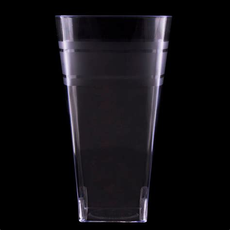16 Ounce Square Tumbler Cup Pack Of 14 Bar Supplies