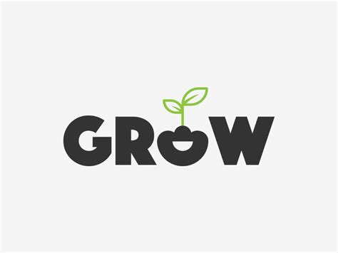 Grow Logo By Adam Gordon On Dribbble