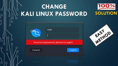 How To Change Kali Linux Password In Virtualbox Easy Way 😍 Youtube
