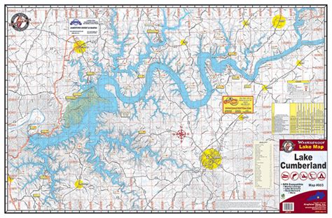 Lake Cumberland 803 Kingfisher Maps Inc