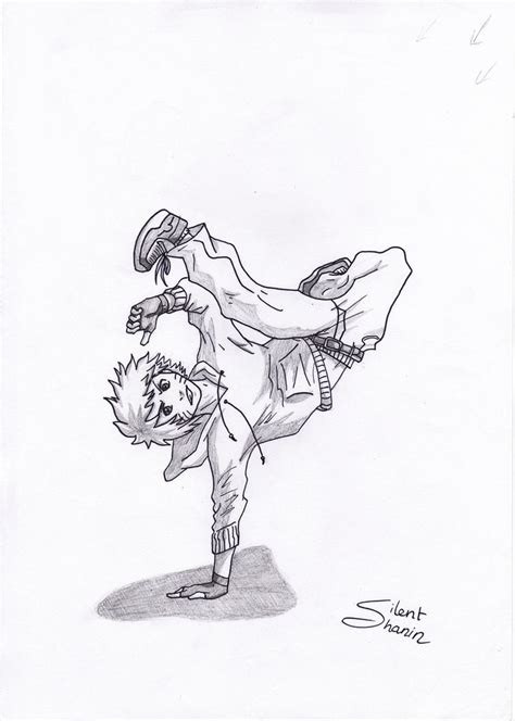 Breakdance Sketch By Silent Shanin On Deviantart