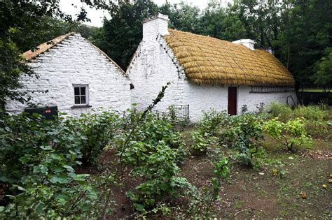 Traditional Thatch Roof Cottage Ireland Photograph By Pierre Leclerc