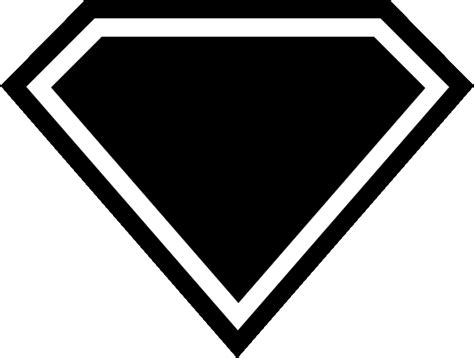 Superhero Shield Clipart Blank Superman Logo Png Download Full Size Clipart