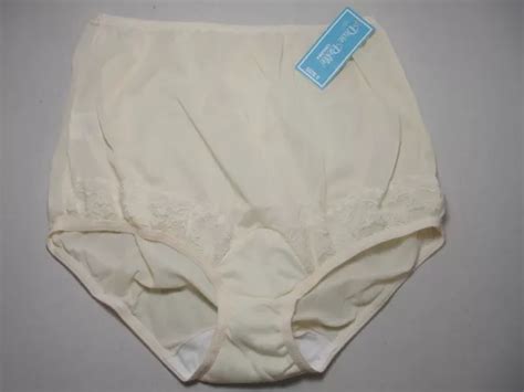 Vintage Panties Dixie Belle Lingerie Nylon Antron Iii Fancy