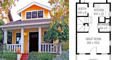 30 Small House Plans Less Than 1000 Square Feet Charming Style
