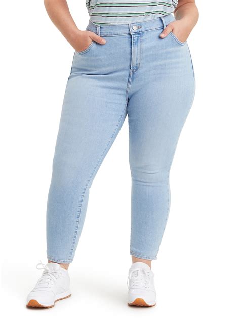 Levis Womens Plus Size 721 High Rise Skinny Jean