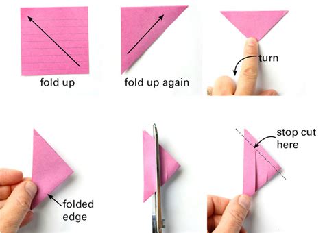 Easy Origami With Sticky Notes Step By Step - Jadwal Bus